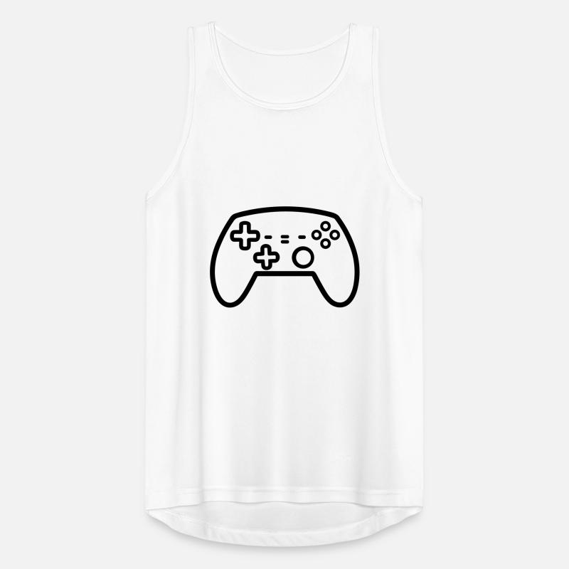 Video game controller Men's Breathable Tank Top