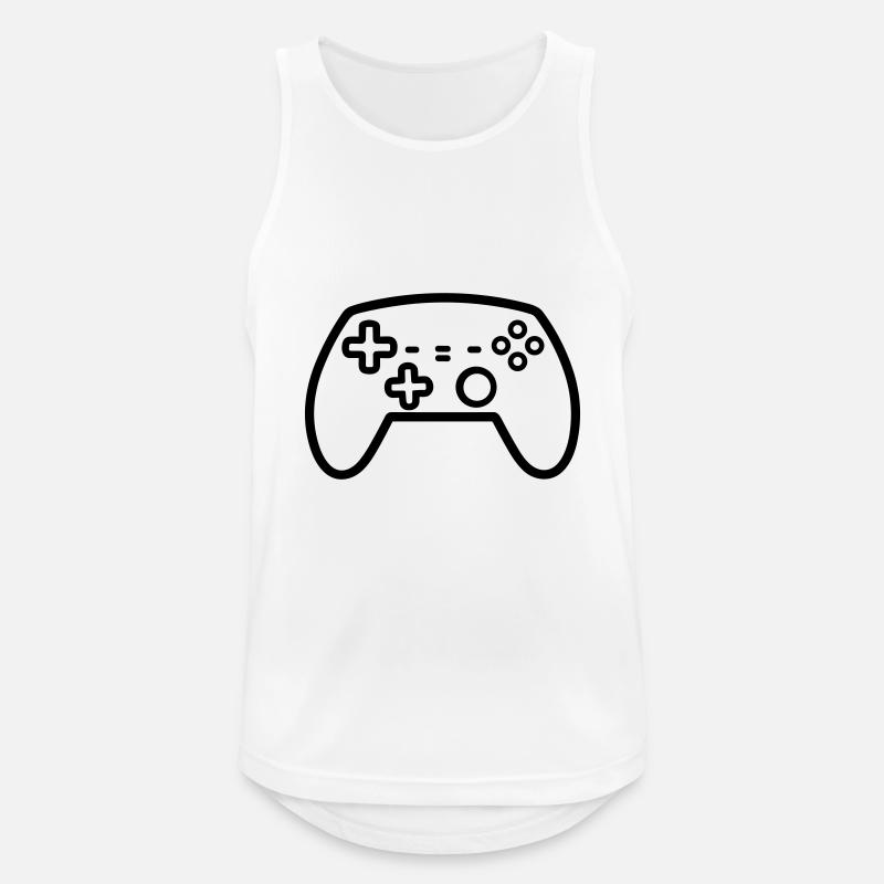Video game controller - Men's Breathable Tank Top - white
