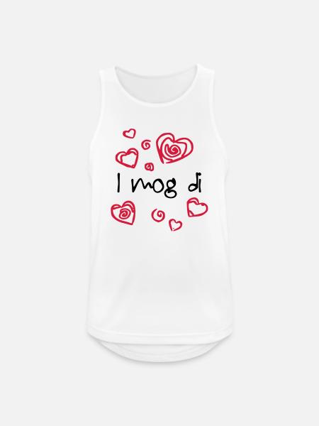 i mog di - Men's Breathable Tank Top - white