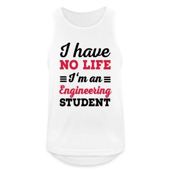 engineer - Men's Breathable Tank Top - white - Front - Nick (188cm)