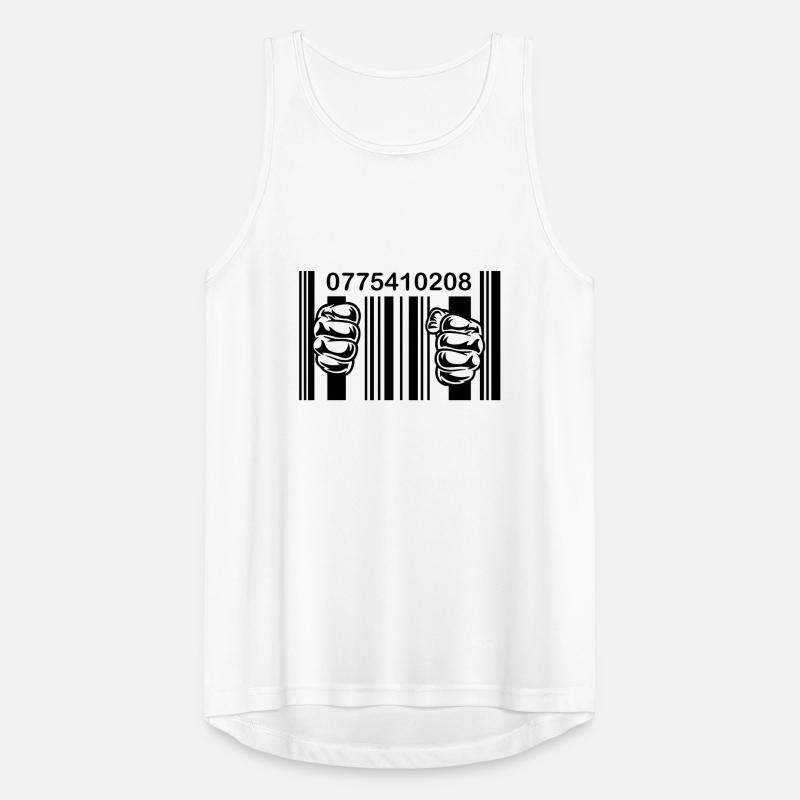 PRISON BARCODE Men's Breathable Tank Top