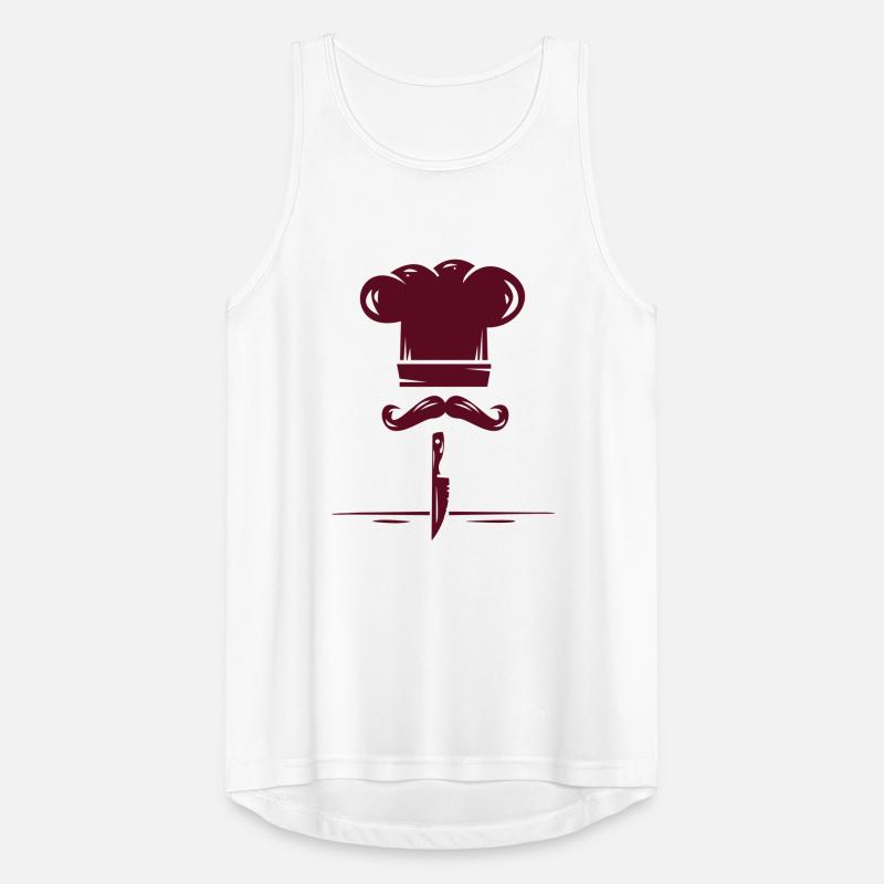 logo kitchen Men's Breathable Tank Top