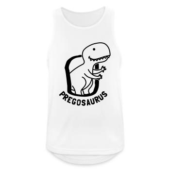 Pregosaurus Dino - Men's Breathable Tank Top - white - Front - Nick (188cm)