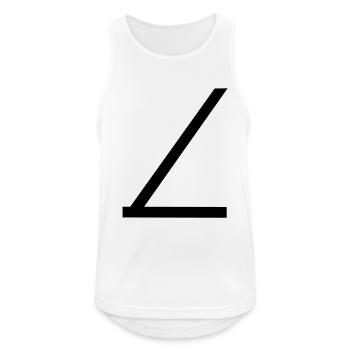 Seat belt - Men's Breathable Tank Top - white - Front - Nick (188cm)