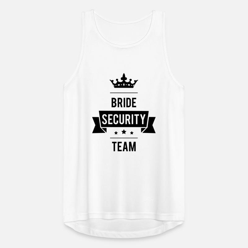 Bride Security Team Men's Breathable Tank Top