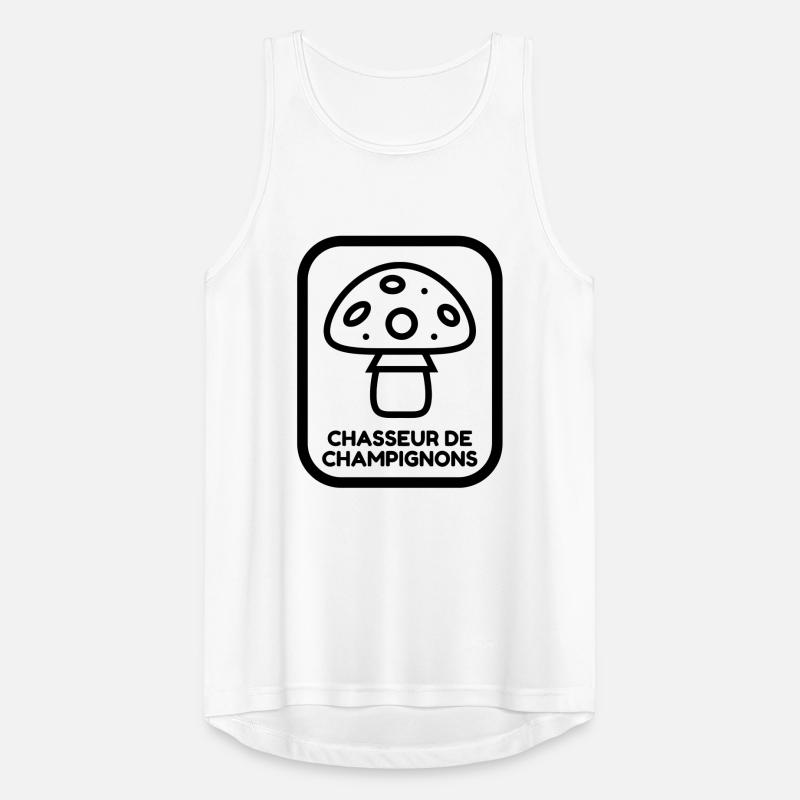 Chasse aux champignons / Champignon / Cueillette Débardeur respirant Homme