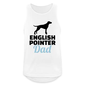 English Pointer - Men's Breathable Tank Top - white - Front - Nick (188cm)