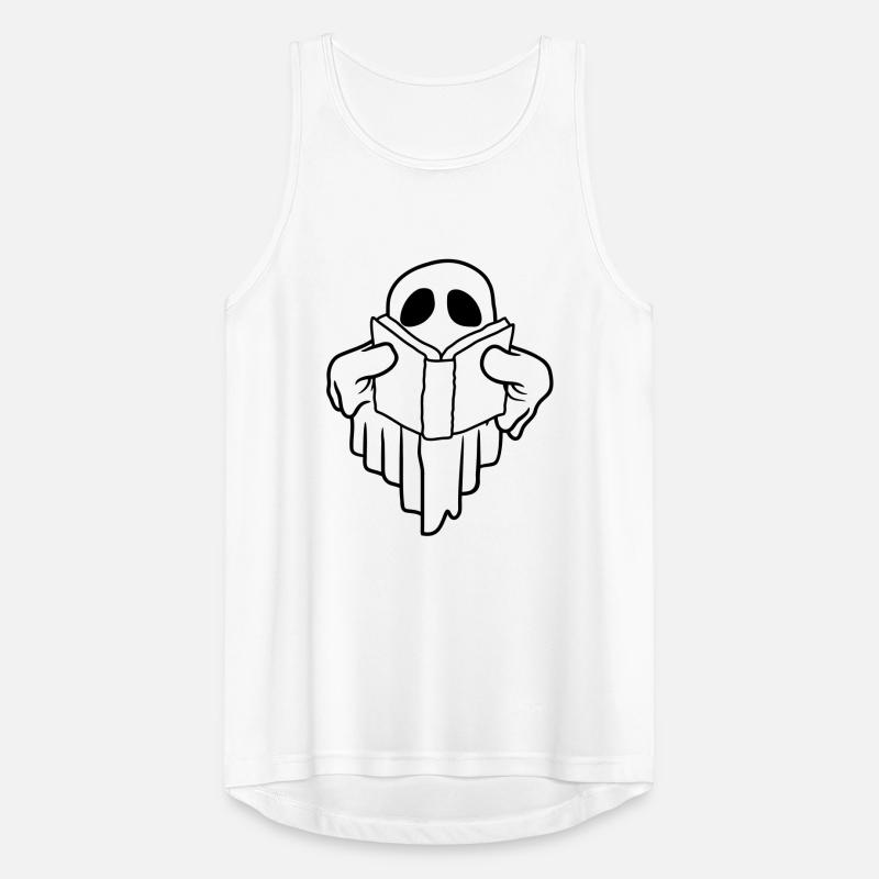 Comic Spirit Book Read Book Men's Breathable Tank Top