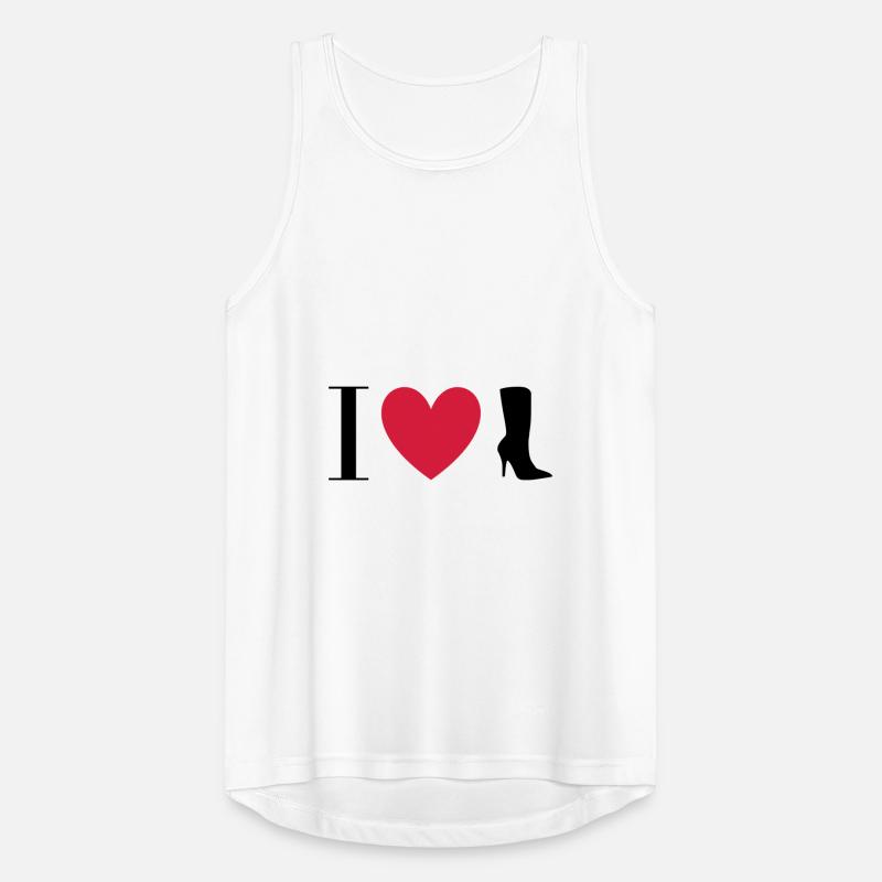 ★ couleurs de conception variables ★ j'aime les bottes Débardeur respirant Homme