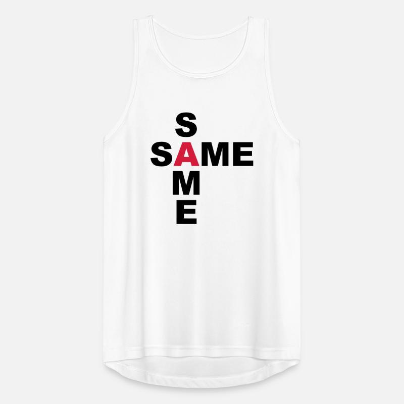 SAME SAME but different Männer Tank Top atmungsaktiv