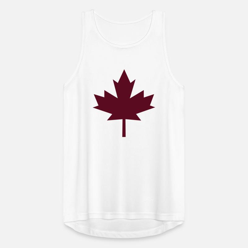maple leaf Men's Breathable Tank Top