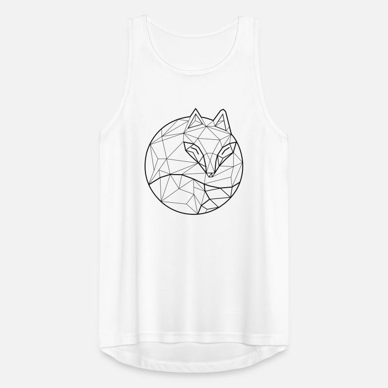 Fox Graph Men's Breathable Tank Top
