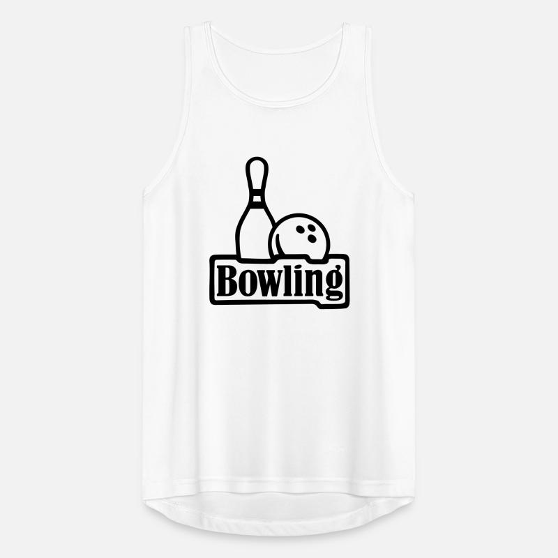 Bowling Men's Breathable Tank Top