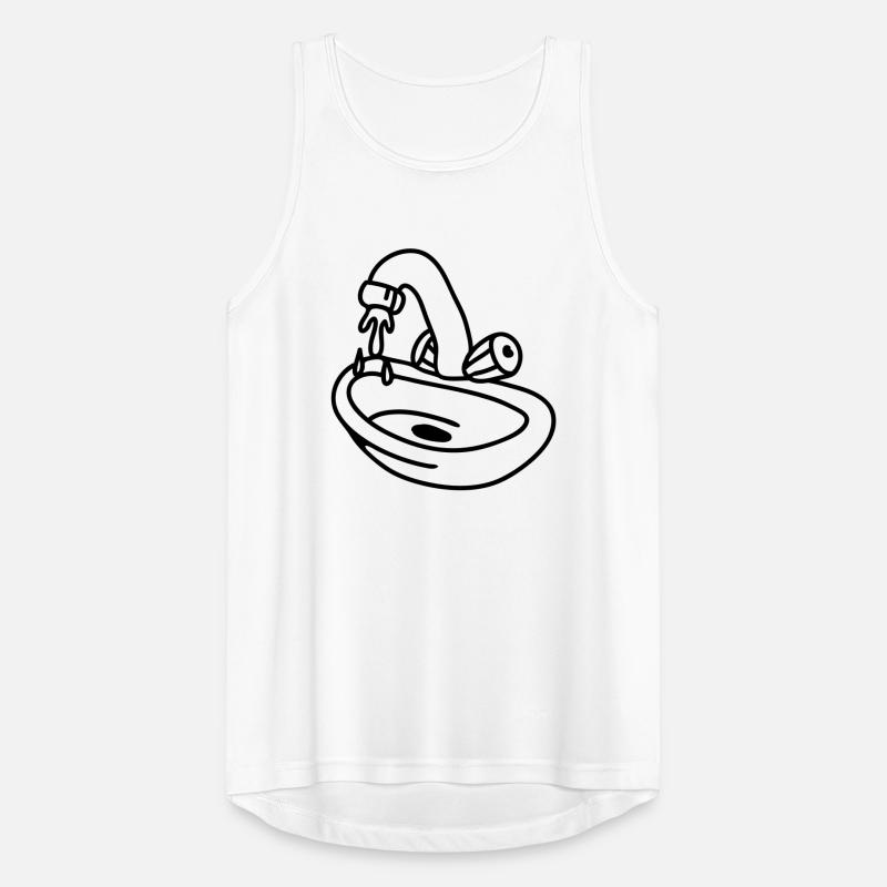 Faucet - line Men's Breathable Tank Top