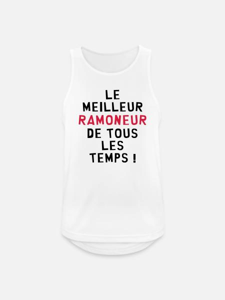 Ramoneur / Ramoner / Cheminée / Artisan - Débardeur respirant Homme - blanc