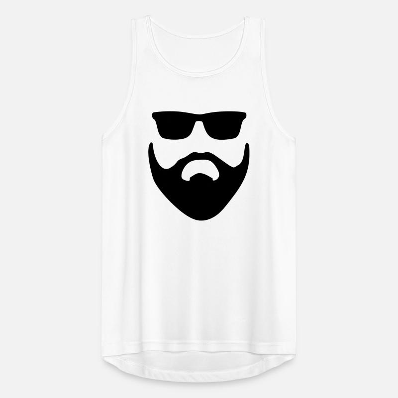 Bart Männer Geschenk Geschenkidee Männer Tank Top atmungsaktiv