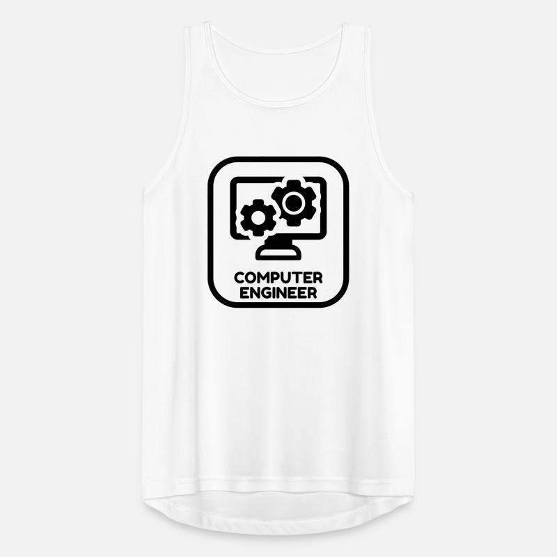 Computer Engineer Informatiker Informaticien Men's Breathable Tank Top