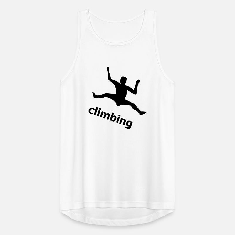 Climbing lead climbing Men's Breathable Tank Top