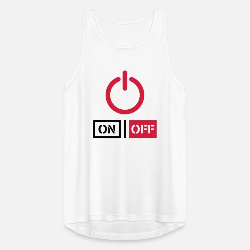 OFF sur le Power Schalter Design Débardeur respirant Homme