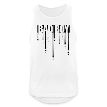 Graffiti Bad Boy - Débardeur respirant Homme - blanc - Devant - Nick (188cm)