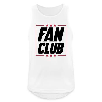 Fan Club - Débardeur respirant Homme - blanc - Devant - Nick (188cm)