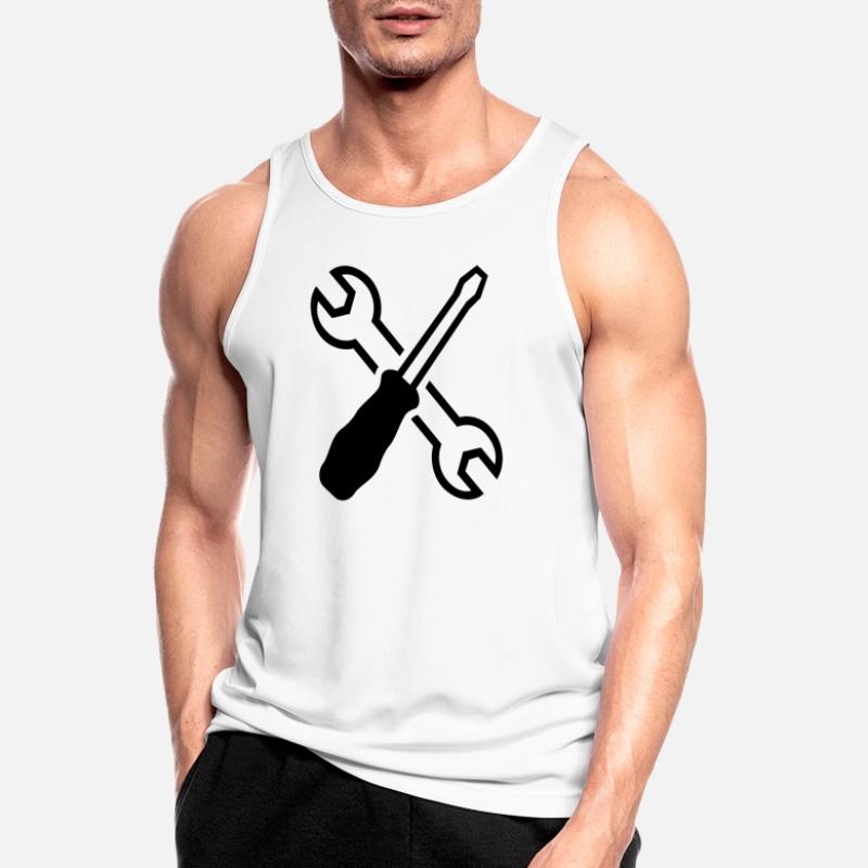 Tools Men's Breathable Tank Top