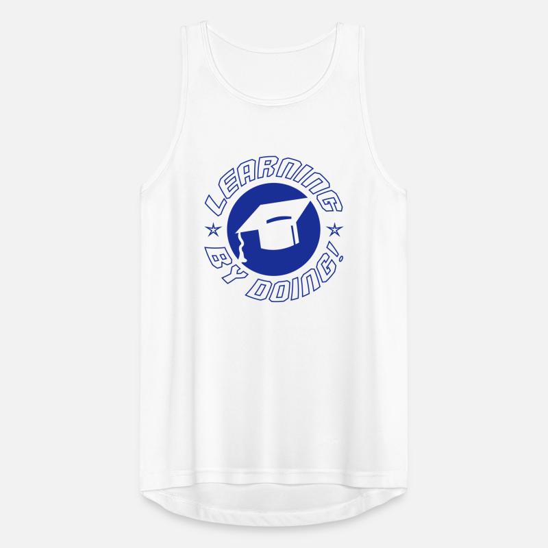 Learning by doing Men's Breathable Tank Top