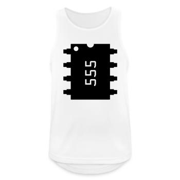 555 Number of the beast - Men's Breathable Tank Top - white - Front - Nick (188cm)