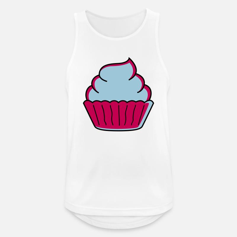 cupcake - Men's Breathable Tank Top - white
