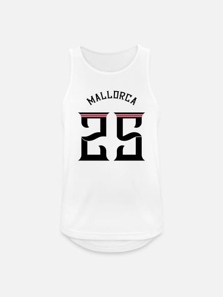 Mallorca 25 Jersey 2025 - Men's Breathable Tank Top - white