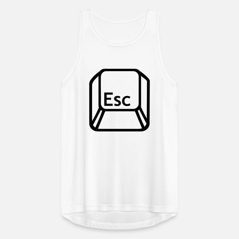Esc Computer Men's Breathable Tank Top
