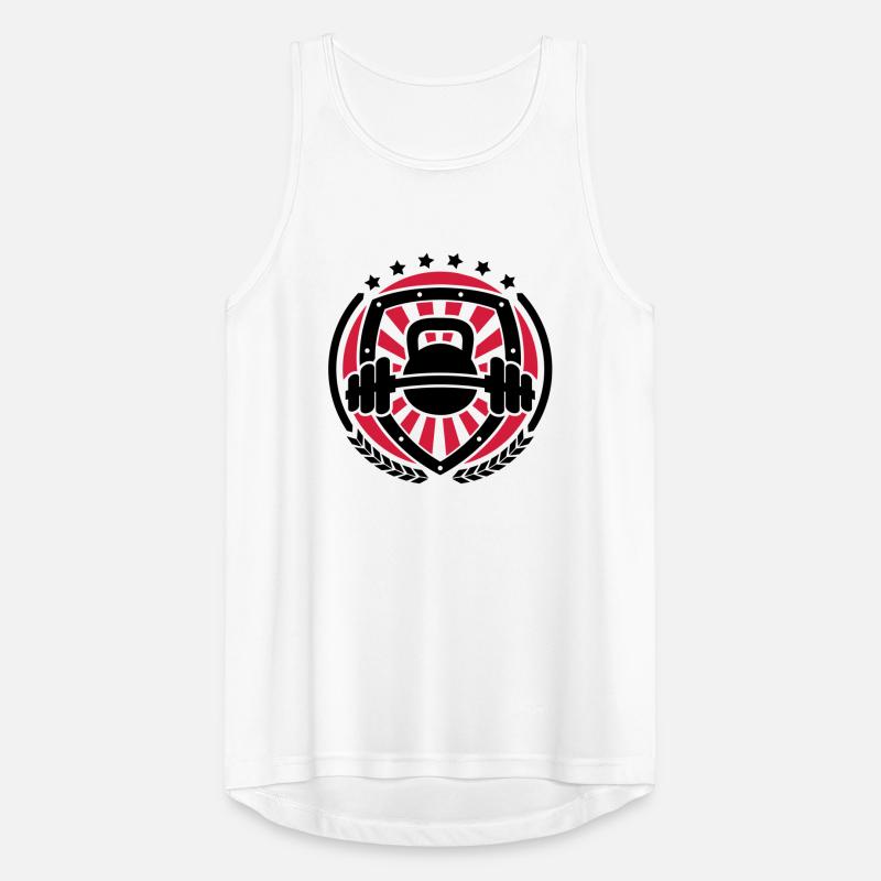 Workout Wappen 02 Männer Tank Top atmungsaktiv