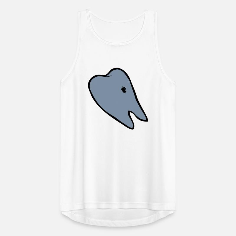 Caries hole tooth Men's Breathable Tank Top