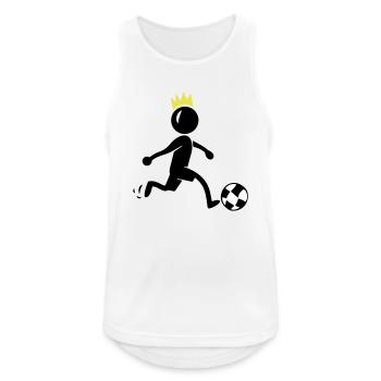 Soccer Soccer Players - Men's Breathable Tank Top - white - Front - Nick (188cm)