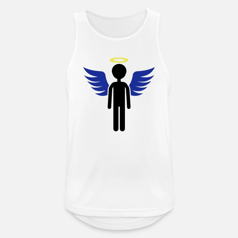 Engel - Herre tanktop åndbar - hvid