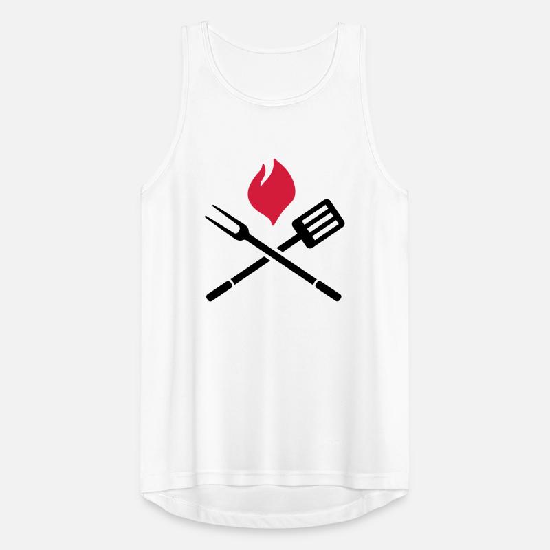 BBQ barbecue Men's Breathable Tank Top