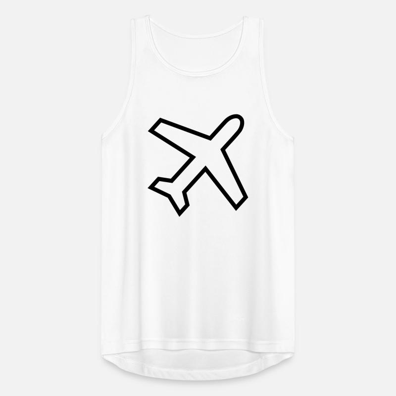 Airplane Men's Breathable Tank Top