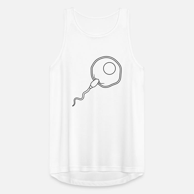 fertilization egg insemination egg sperm sperm Men's Breathable Tank Top