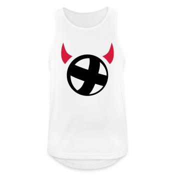 Cycle ball - Men's Breathable Tank Top - white - Front - Nick (188cm)