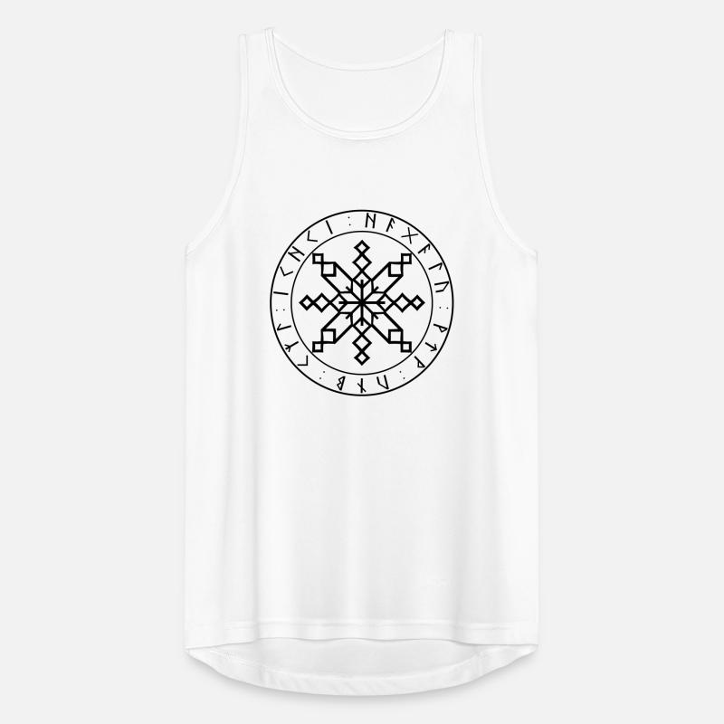 Bindrunes Star Protection Men's Breathable Tank Top