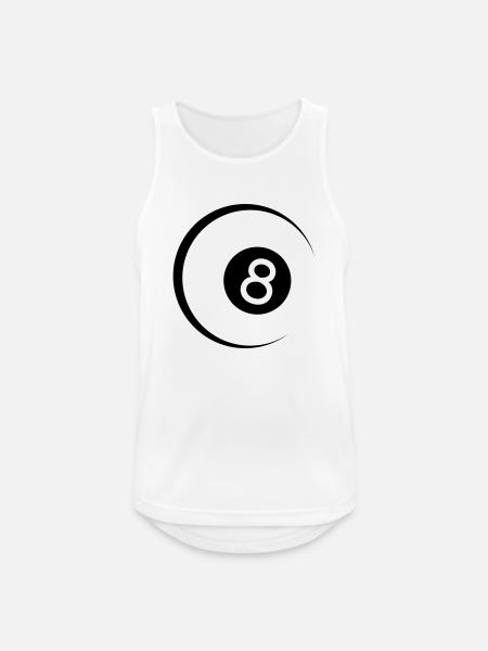 8ball - Men's Breathable Tank Top - white