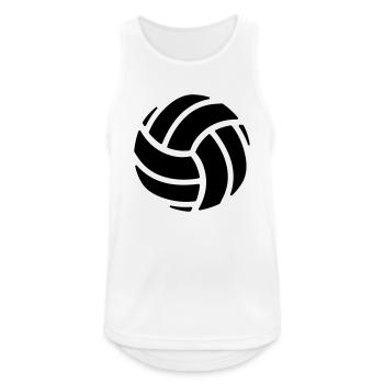 Ball - Men's Breathable Tank Top - white - Front - Nick (188cm)