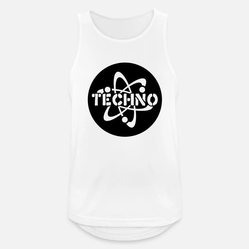 Techno__V005 - Men's Breathable Tank Top - white