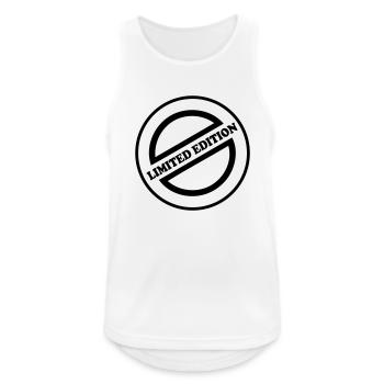 Limited Edition - Débardeur respirant Homme - blanc - Devant - Nick (188cm)