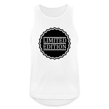 limited edition - Men's Breathable Tank Top - white - Front - Nick (188cm)