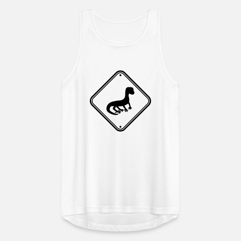 Attention caution caution sign shield silhouette Men's Breathable Tank Top
