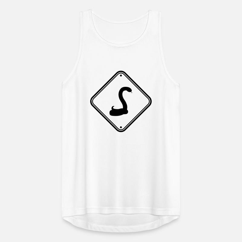 serpent aveugle attention prudence attention h Débardeur respirant Homme
