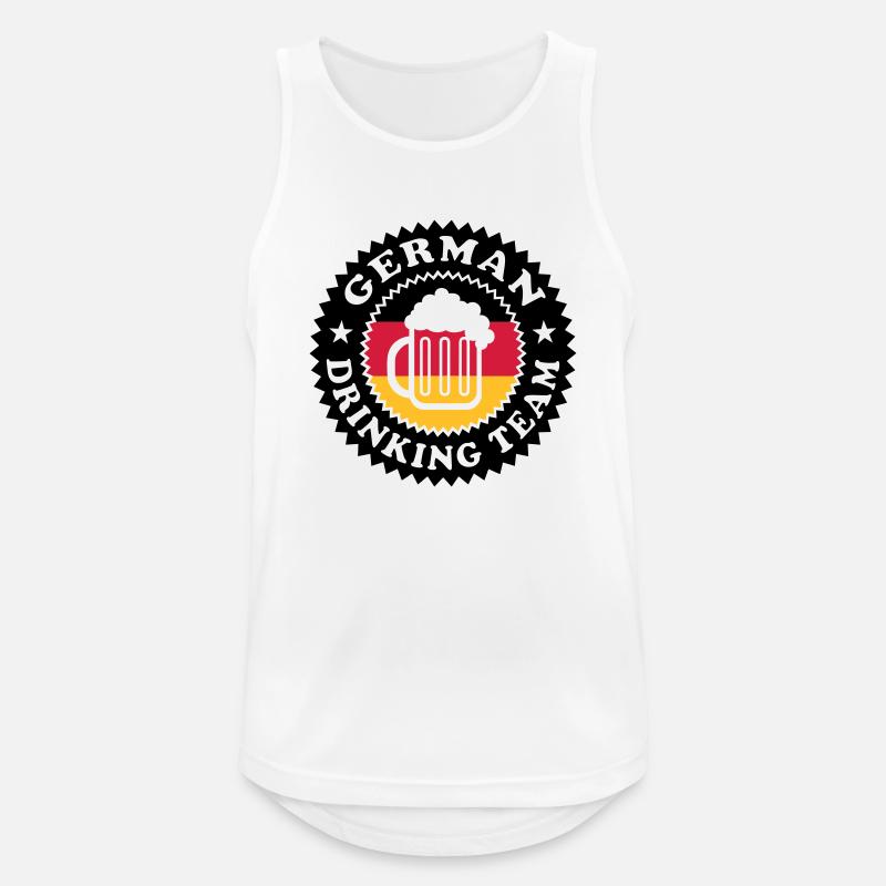 German Drinking Team 01 - Men's Breathable Tank Top - white