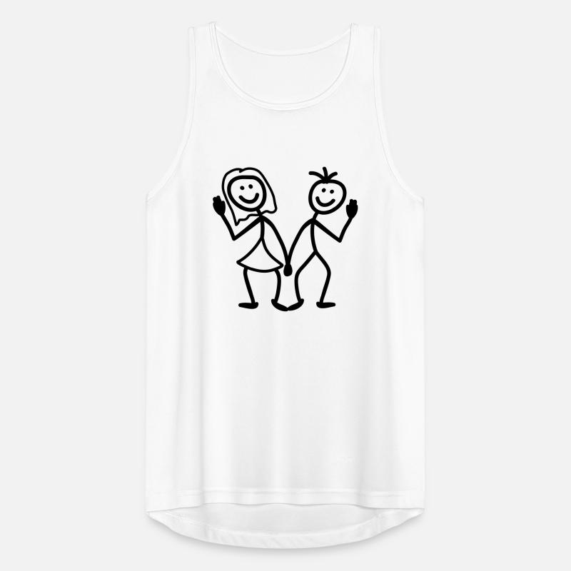Freundlich Paar Männer Tank Top atmungsaktiv