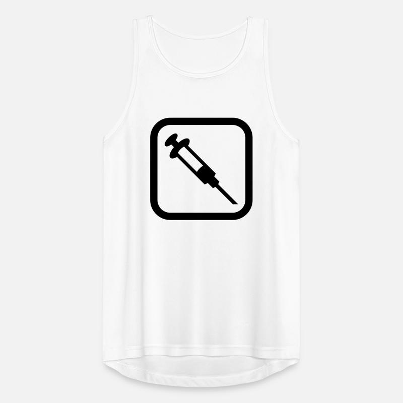 Syringe logo Men's Breathable Tank Top